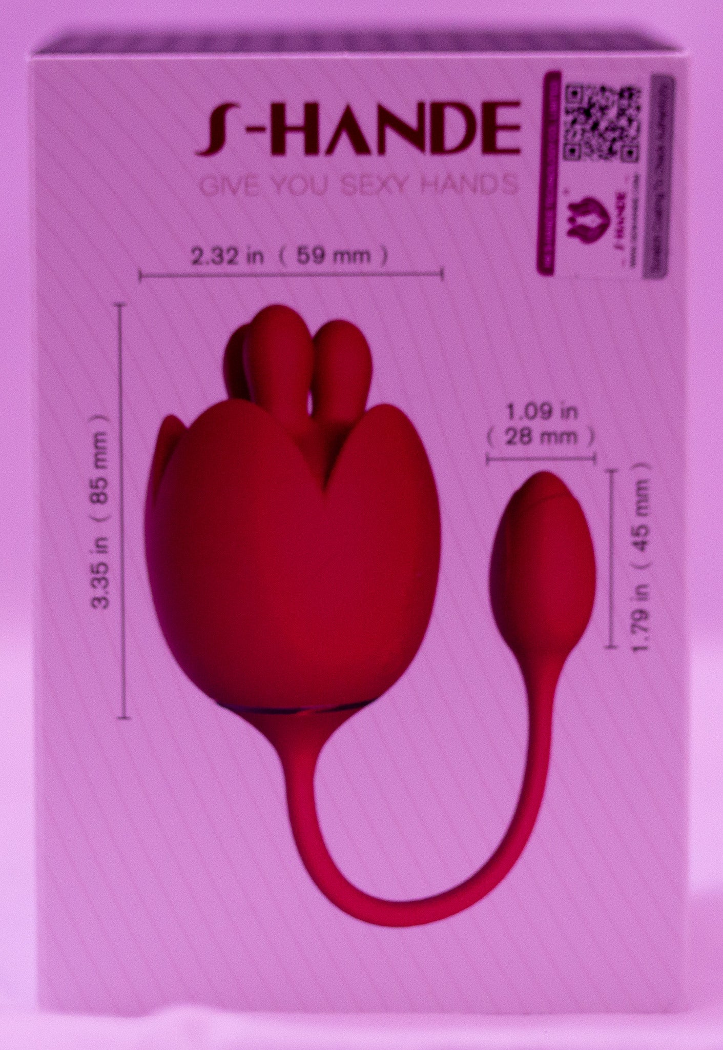 Lilium 3 Rose Nib Massager/Egg Bullet